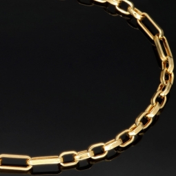 Exquisites Ankerarmband aus hochwertigem 585er 14k Gold - hochglanzpoliert - ca. 20cm, 3,5mm