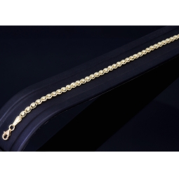 Feines Armband in filigranem, kunstvollem aus 14k 585 Gold , ca. 19,5cm