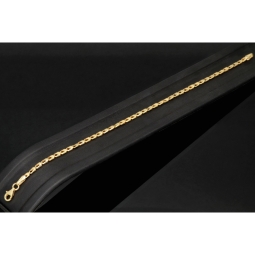 Exklusives Goldarmband (14K 585er Gold, Gelbgold) – Edles Design mit feiner Verarbeitung (ca. 19cm Länge, 2mm Breite)