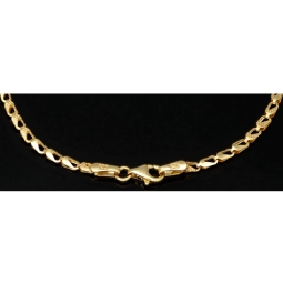 Exklusives Goldarmband (14K 585er Gold, Gelbgold) – Edles Design mit feiner Verarbeitung (ca. 19cm Länge, 2mm Breite)