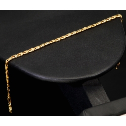 Exklusives Goldarmband (14K 585er Gold, Gelbgold) – Edles Design mit feiner Verarbeitung (ca. 19cm Länge, 2mm Breite)
