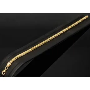 Stilvolles Ankerarmband hochwertig gearbeitet in Premium-Design – Armband aus edlem 585 / 14K Gold (Gelbgold) – ca. 20 cm Länge 3,5 mm Breite
