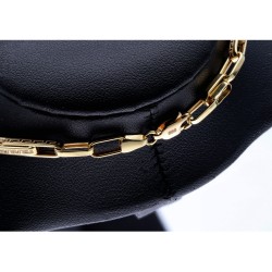 Designer-Ankerkette im Greco-Stil aus 585er Gelbgold (14k)- 64cm lang, 4,3 mm breit, 10,8g