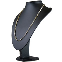 Designer-Ankerkette im Greco-Stil aus 585er Gelbgold (14k)- 64cm lang, 4,3 mm breit, 10,8g