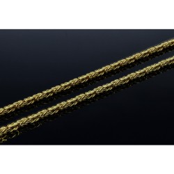 schmale Königskette aus 585 Gold 14K (55 cm lang, 2 mm breit)