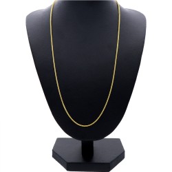 Sehr zarte Gelbgoldkette für Damen in 45 cm Länge aus 585er Gold (14k)