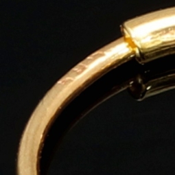 Mini - Creolen in klassischem Design aus hochwertigem 585er 14K Gelbgold