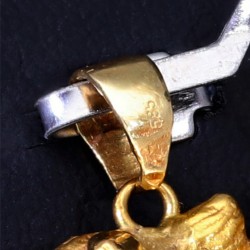 Sternzeichen Stier - Anhänger in massivem 585 / 14K Gold