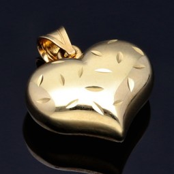 wunderschöner Herz - Anhänger in 585er 14K Gold