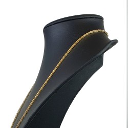 Massive, fein gearbeitete Königskette aus hochwertigem 14K Gold (585) in 55 cm Länge; ca. 2mm breit (ca. 13g) - Made in Germany mit FBM Stempel