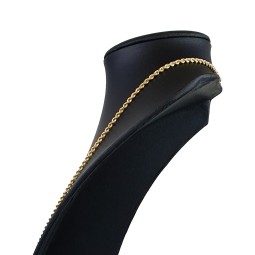 Funkelnde Kordelkette für Damen in ca. 55 cm Länge aus hochwertigem 585er Gold 14k