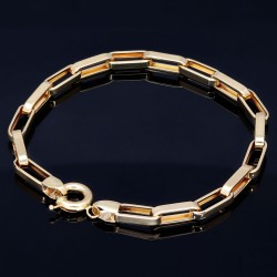 Stilvolles Ankerarmband aus hochwertigem 14K 585er Gold (ca. 19 cm Länge)