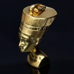 Edler Nofretete - Goldanhänger aus hochwertigem 585er / 14K Gold